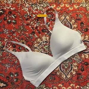 White Hanes bra